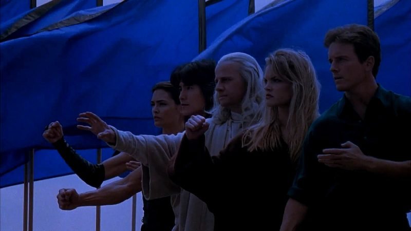 Mortal Kombat 1995 movie cast promotional photo