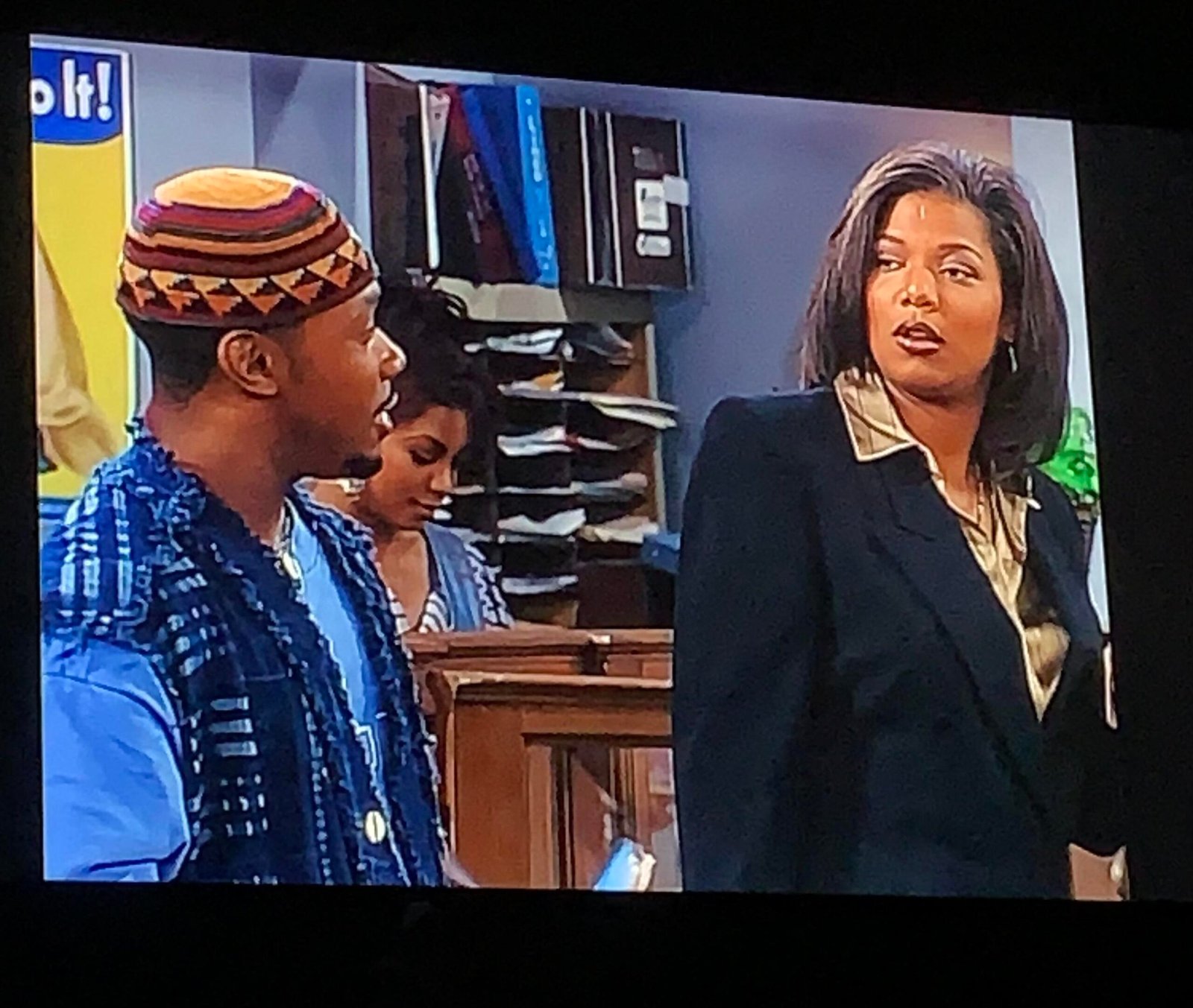 r/OldSchoolCool - Queen Latifah, looking regal af in an early role, early/mid 1990s.