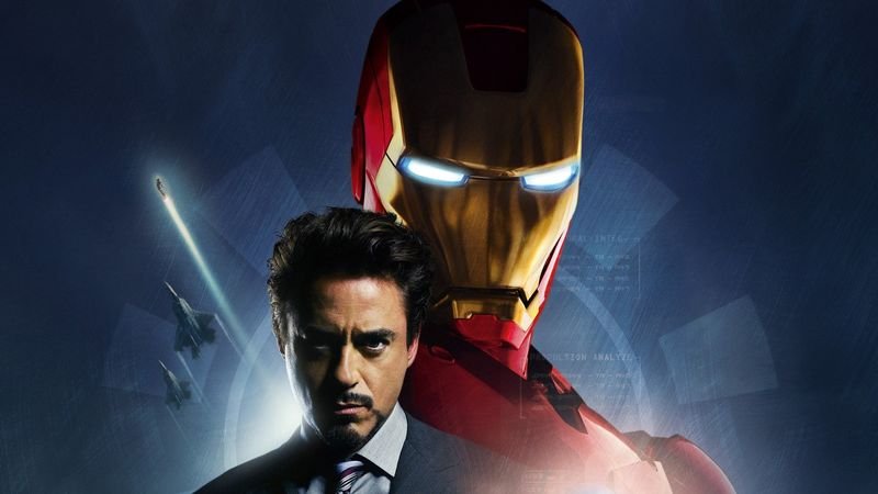 Iron Man 2008 movie poster art, produced by Skip-It co-inventor Avi Arad