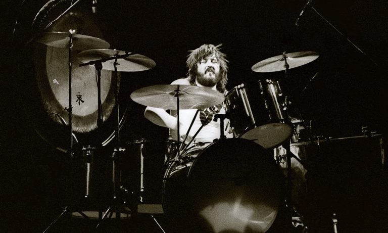 Portrait of John Bonham, Led Zeppelin's drummer