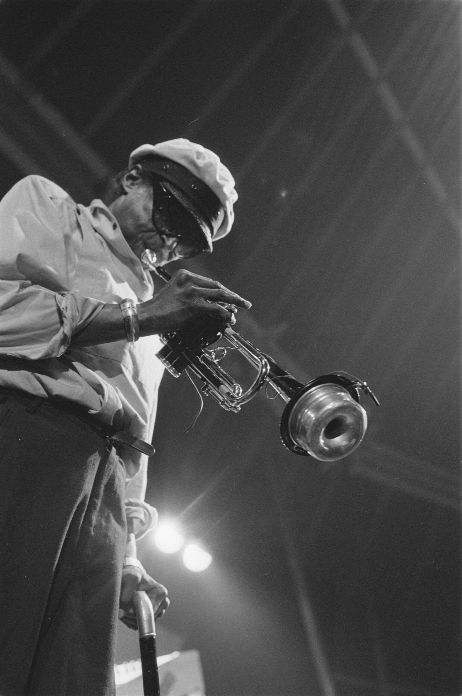 Miles Davis performing at the North Sea Jazz Festival in The Hague, July 1984