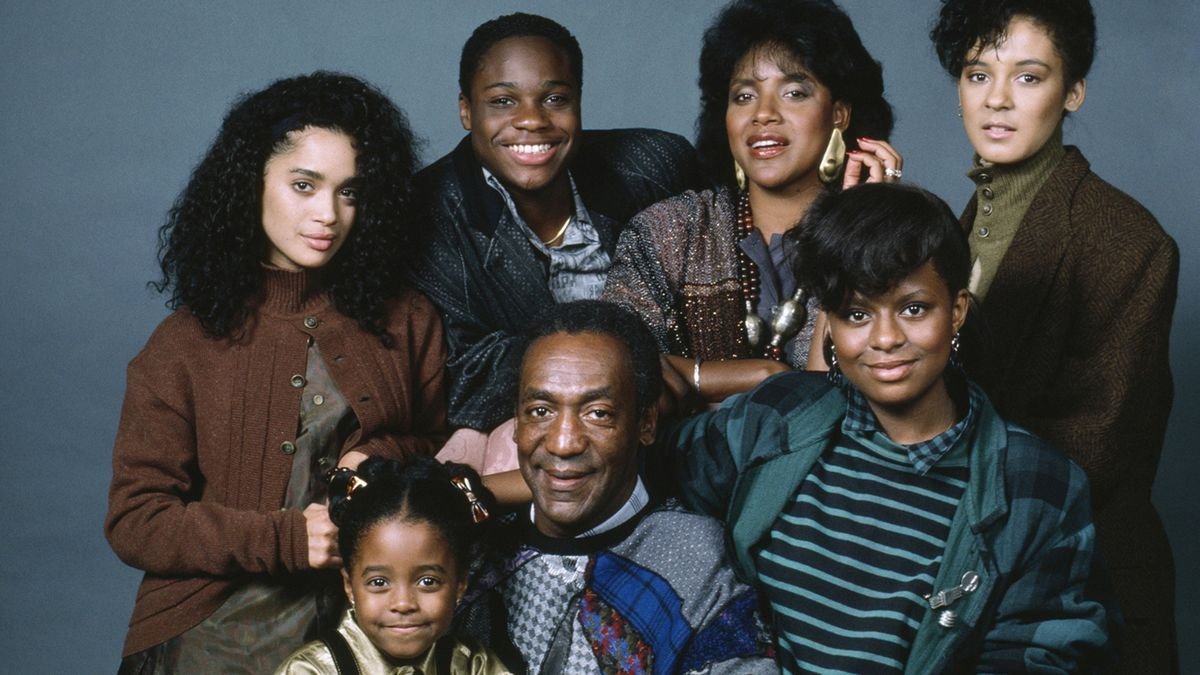 The Cosby Show cast portrait 1984 Huxtable family