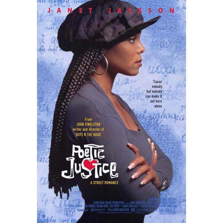1 of 2: Poetic Justice: African American Movie Poster