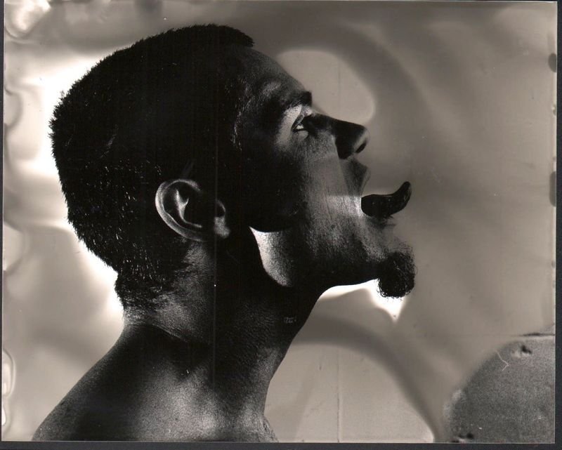 Flea photographed by Gus Van Sant during the Blood Sugar Sex Magik album cover session, 1991