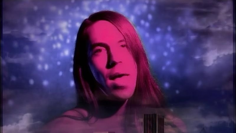 Anthony Kiedis in the official Under the Bridge music video, 1992