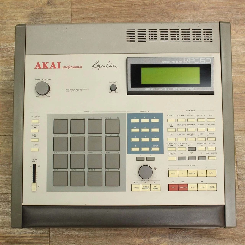 AKAI Professional MPC60 MIDI Production Center Sampler Sequencer Roger Linn - Image 1 of 4