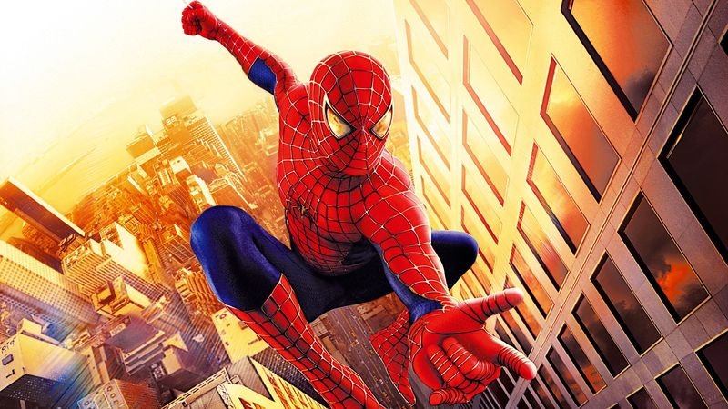 Spider-Man 2002 movie poster art from Avi Arad's Marvel era