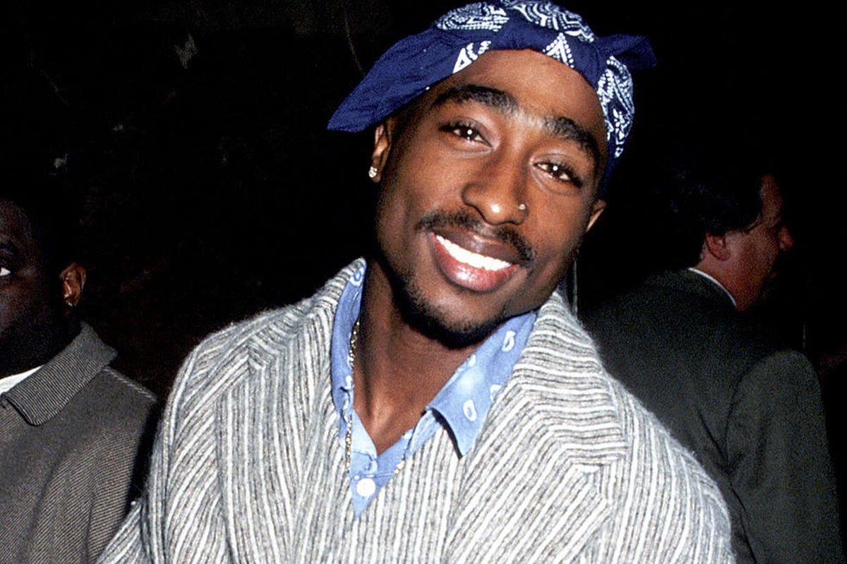 Tupac Shakur portrait 1996 before his death in Las Vegas