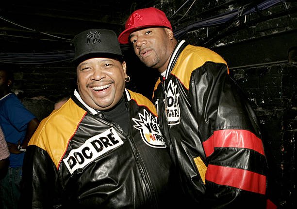 Ed Lover and Dr. Dre during 2004 VH1 Hip Hop Honors - Audience and Backstage at Hammerstein Ballroom in New York City, New Yo