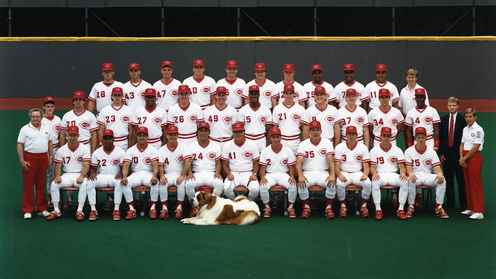 1990 Cincinnati Reds World Series championship team photo