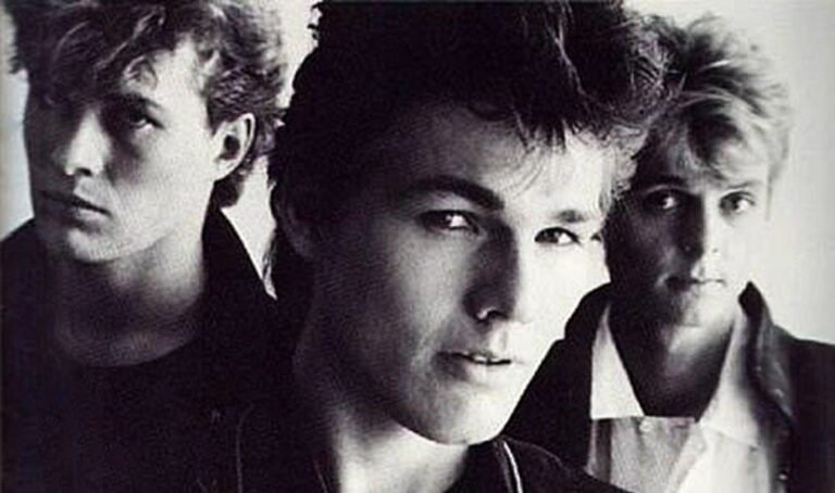 a-ha band press photo 1985 Morten Harket Pal Waaktaar Magne Furuholmen