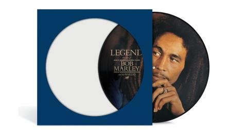 Bob Marley Legend album picture disc vinyl cover