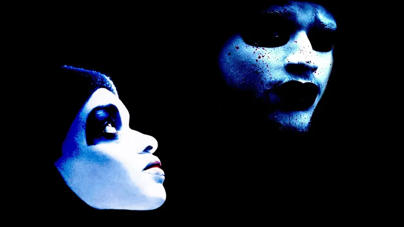 Dead Presidents 1995 kabuki face paint heist crew close-up