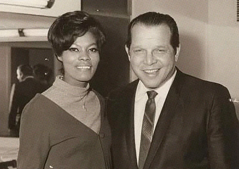 Dionne Warwick in the 1960s, decades before presenting her cousin Whitney Houston with her first Grammy Award