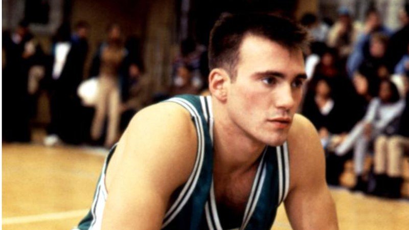 Above the Rim 1994 basketball game scene on court