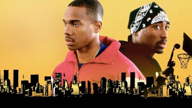 Above the Rim 1994 movie poster key art with Tupac Shakur and Duane Martin