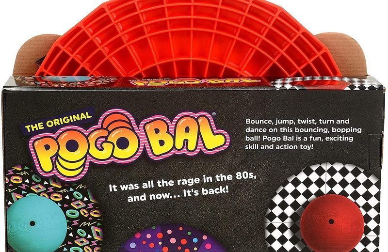 Box of The Original Pogo Bal reading it was all the rage in the 80s and now it's back