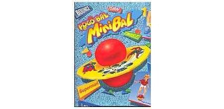 Pogo Bal Mini Bal Superman-branded toy box