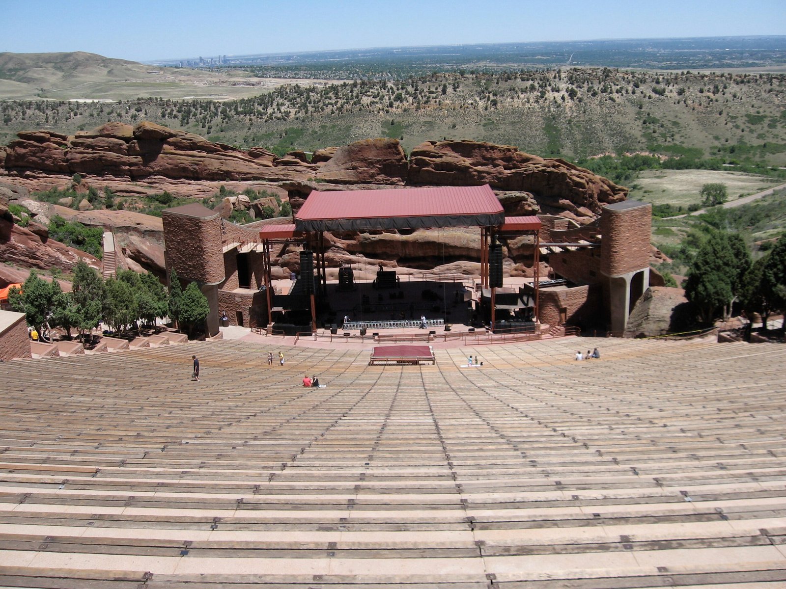 Red Rocks Amphitheatre in Colorado, where John Denver broke attendance records and became a defining voice of the venue