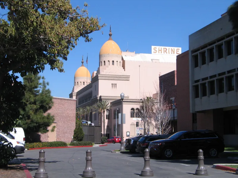 The Shrine Auditorium in Los Angeles, where Whitney Houston won her first Grammy Award for Saving All My Love for You in February 1986