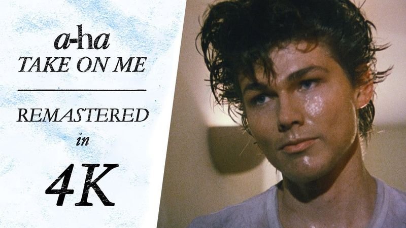 a-ha Take On Me music video remastered in 4K promotional still