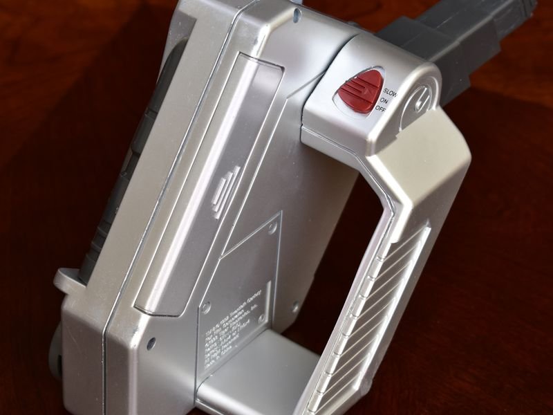 Talkboy voice changer slow switch on the back of the toy